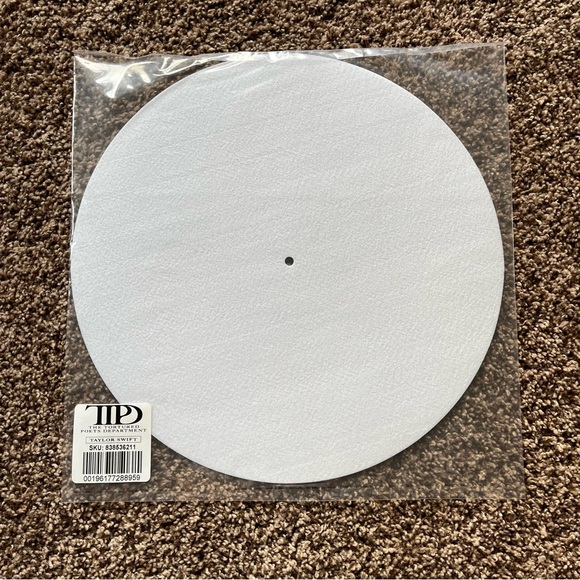 NEW Taylor Swift TTPD Vinyl Slip Mat - Picture 2 of 5